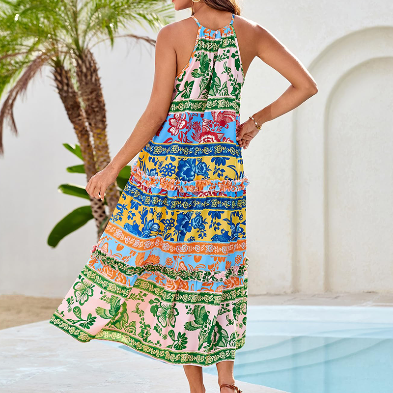 💐Women's Charming Loose Bold Print Dresses