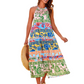 💐Women's Charming Loose Bold Print Dresses