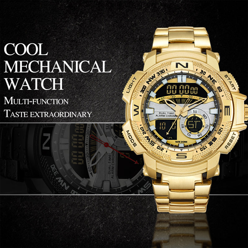 📢📢50% OFF !! ⏰Men's Dual-Display Sports Watch