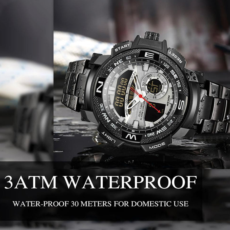 📢📢50% OFF !! ⏰Men's Dual-Display Sports Watch