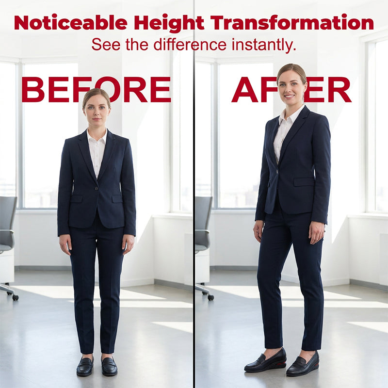 📢📢50% OFF !! ⏰Invisible Lift Shoe Inserts for Men & Women