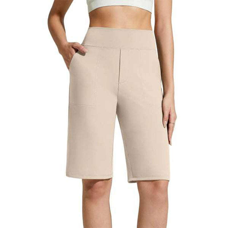 🩳 50% OFF NOW! ⏰ Comfortable Stretch Walking Shorts for Women – 4-way stretch & breathable – High-waisted, perfect for hiking, travel or daily wear 🌿
