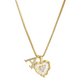 🎁2026 New Arrivals 50% OFF💥Heart Shaped Letters Micro Pave Chain Necklace