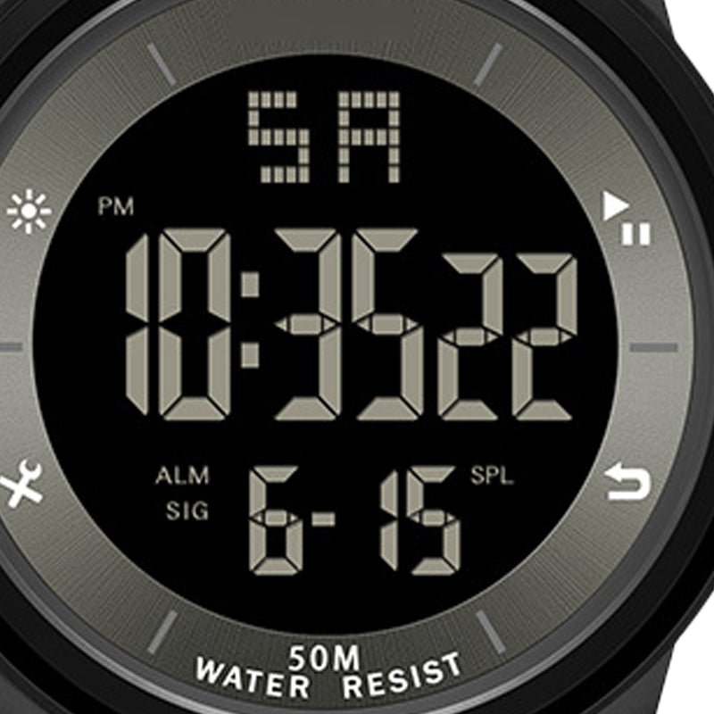 Ultra-Thin Waterproof Digital Sports Watch