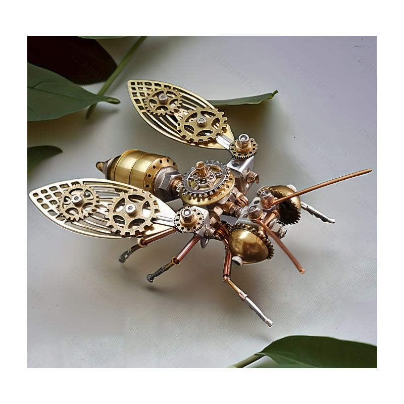 🏆LAST DAY SALE 50% OFF🔥3D Metal Bee Puzzle Assembly Model Kit