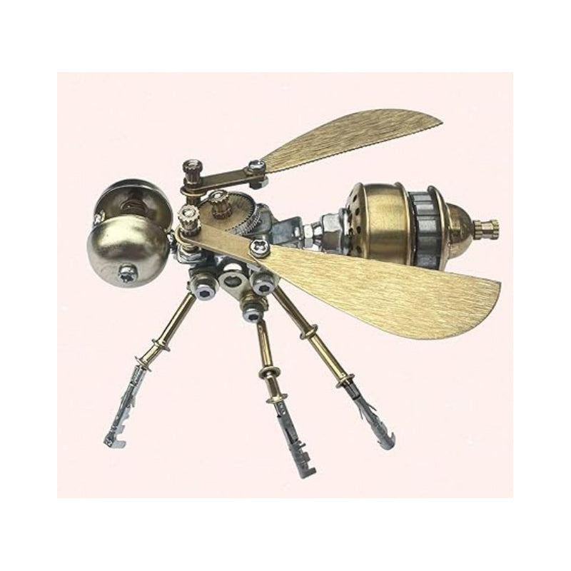 🏆LAST DAY SALE 50% OFF🔥3D Metal Bee Puzzle Assembly Model Kit