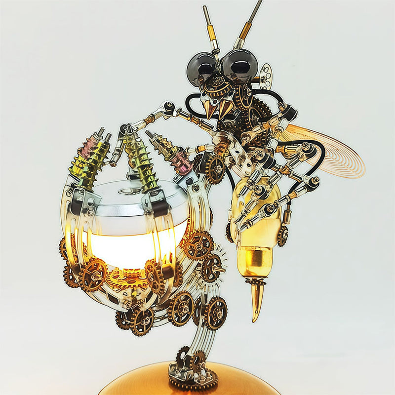 🏆LAST DAY SALE 50% OFF🔥3D Metal Bee Puzzle Assembly Model Kit