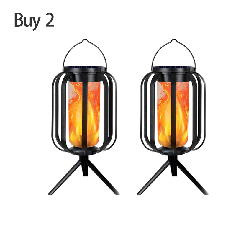 🏮 50% OFF NOW! ☀️ Solar Flickering Flame Lantern – Waterproof & auto-on – Realistic warm glow, perfect for patios, gardens or pathways – no wiring needed 🌙