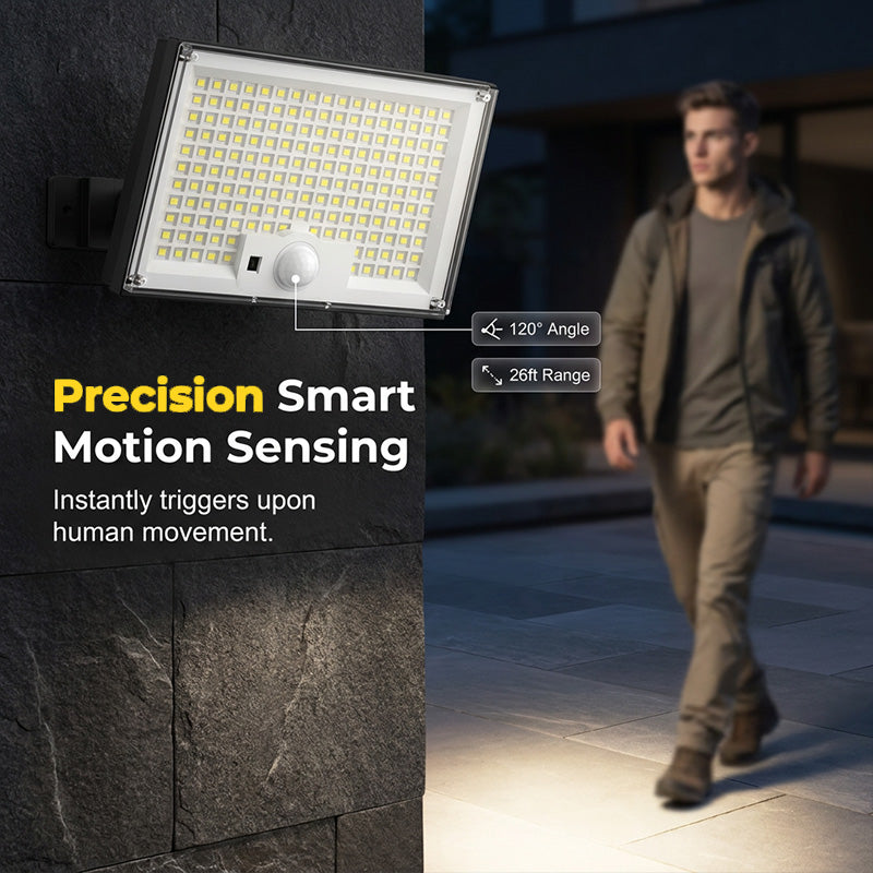 Outdoor Solar Powered Security Light