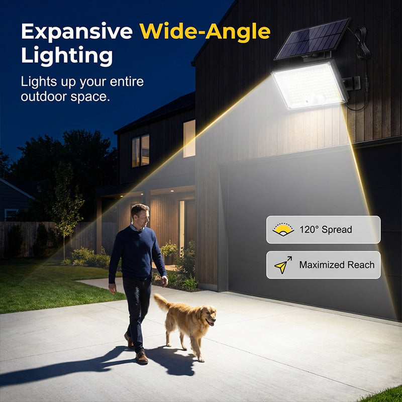 Outdoor Solar Powered Security Light