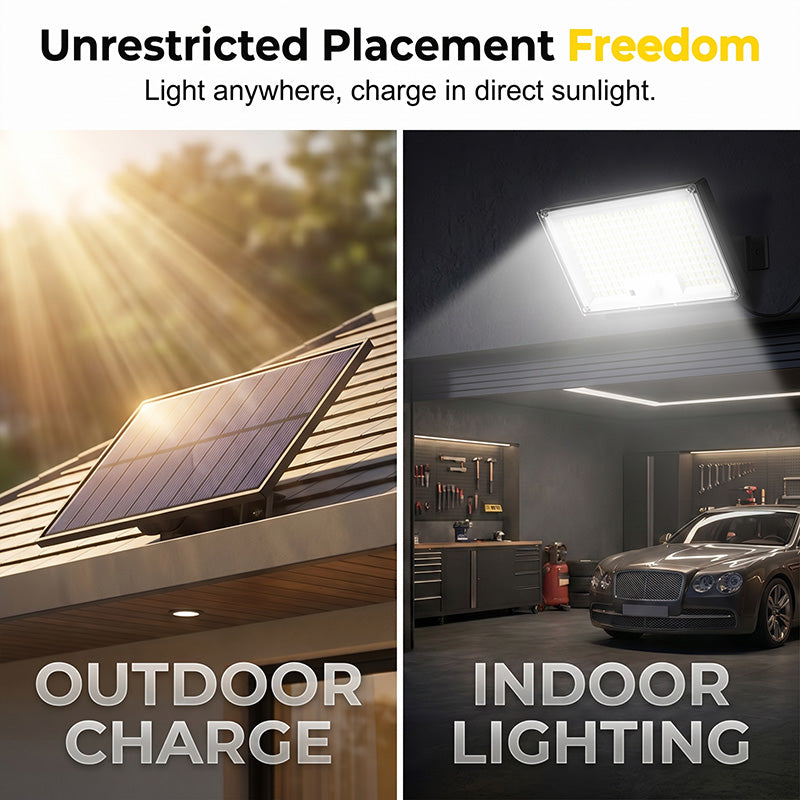 Outdoor Solar Powered Security Light