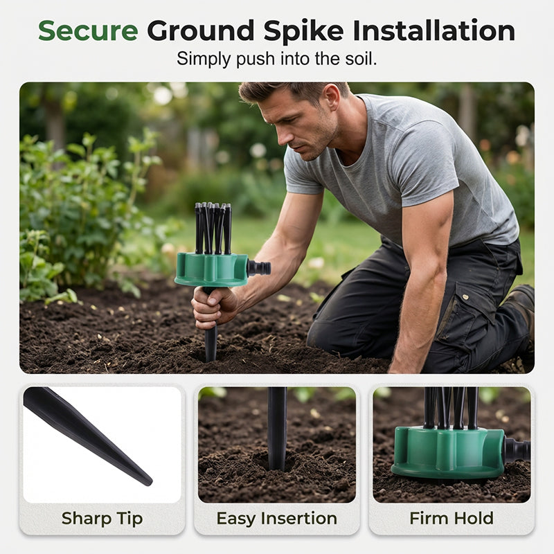 🏆 Last Day Special 50% OFF🔥360° Coverage Precision Garden Irrigation Sprinkler
