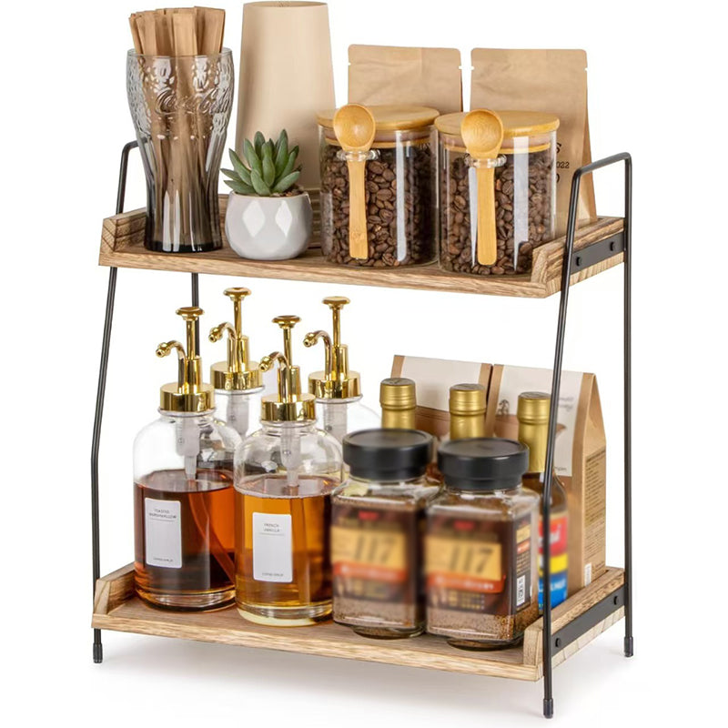 🌿 Save 50%! 🏠 2-Tier Countertop Shelf – Sturdy, space-saving & organizer-ready ✨