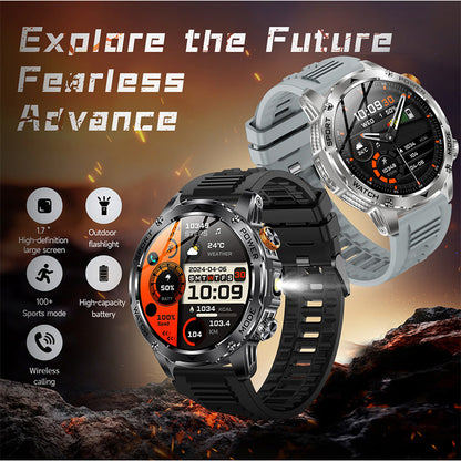 ⌚ 50% OFF NOW! 🔦 Smart Sports Watch – 1000mAh Battery, 1.7" HD, 100+ Sports Modes & LED Flashlight – For Active Lifestyles 💪