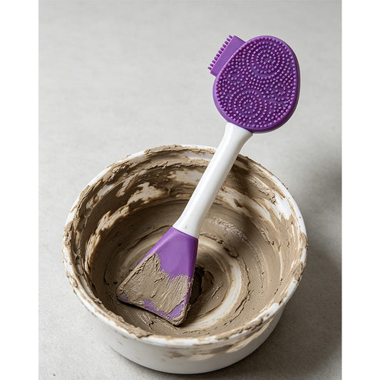 🧼2-in-1 Silicone Face Mask Brush & Cleanser✨