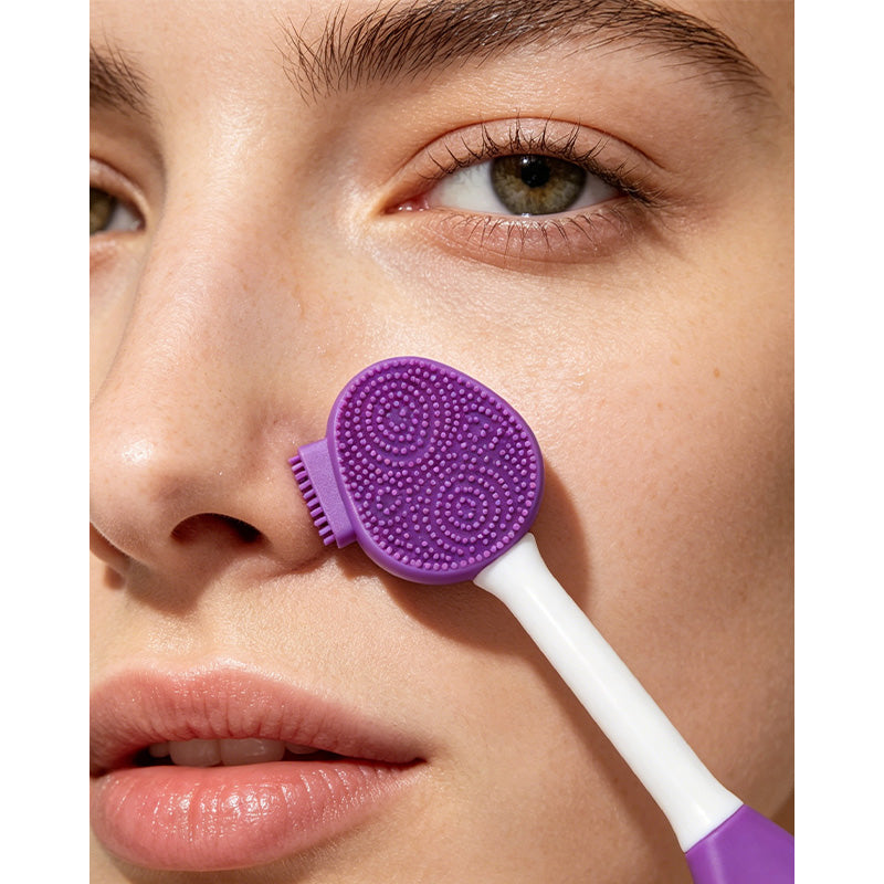 🧼2-in-1 Silicone Face Mask Brush & Cleanser✨