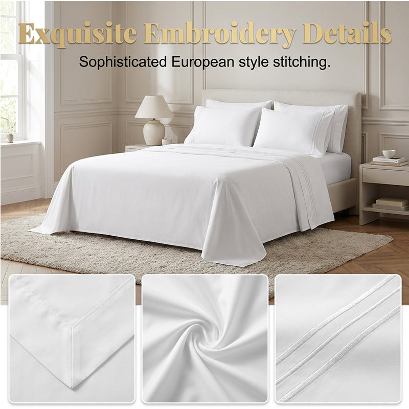 📢📢LIMITED-TIME 50% OFF! ⏰Luxury Embroidered European Bedding Set