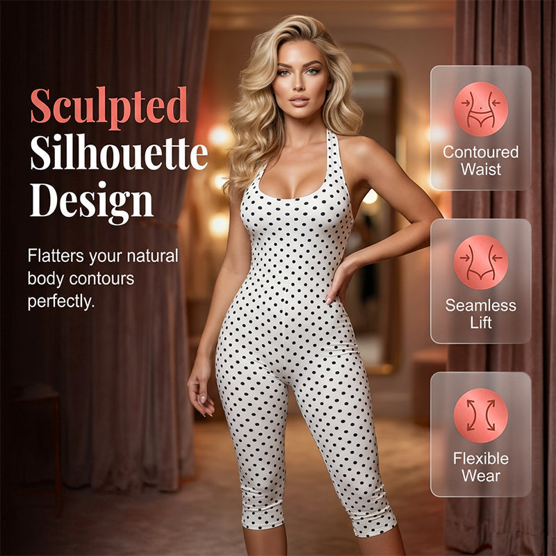 🏆LAST DAY SALE 50% OFF🔥Polka Dot Halter Bodycon Pants