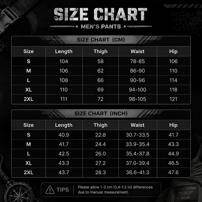 Men's Stretchy Breathable Cargo Pants