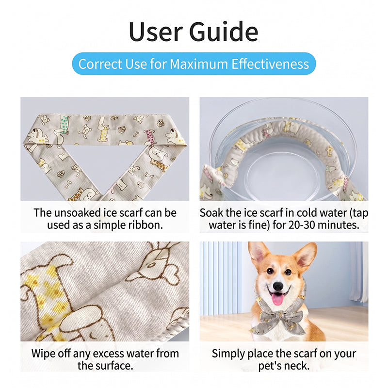 🐶🐱❄️Summer Pet Cooling Collar Wrap