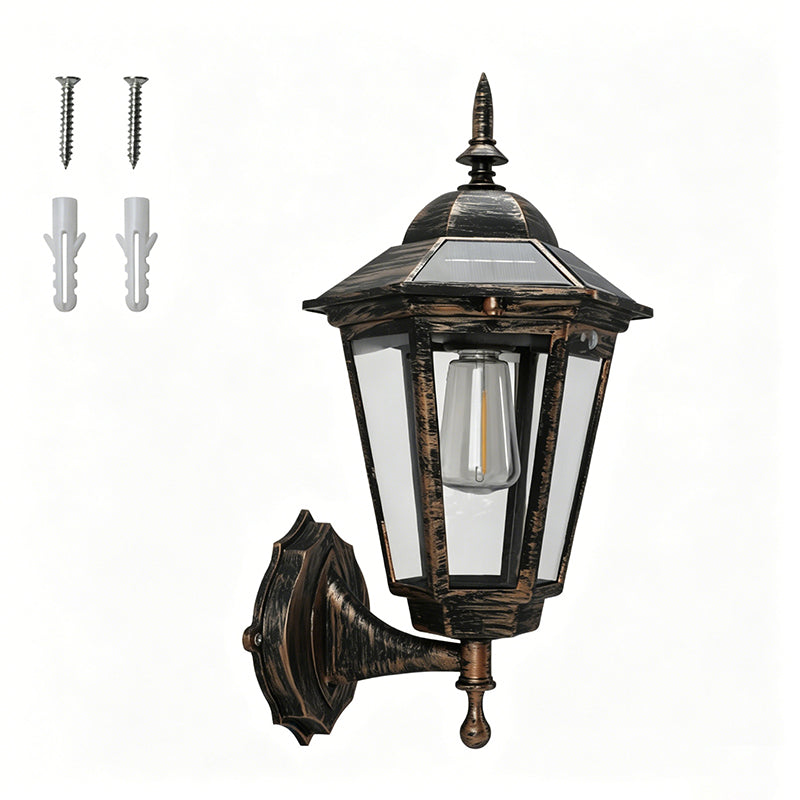 Motion Sensor Solar Wall Light