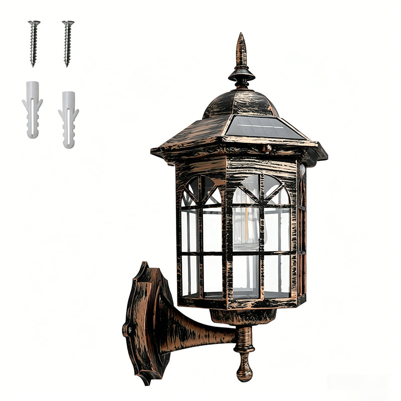 Motion Sensor Solar Wall Light