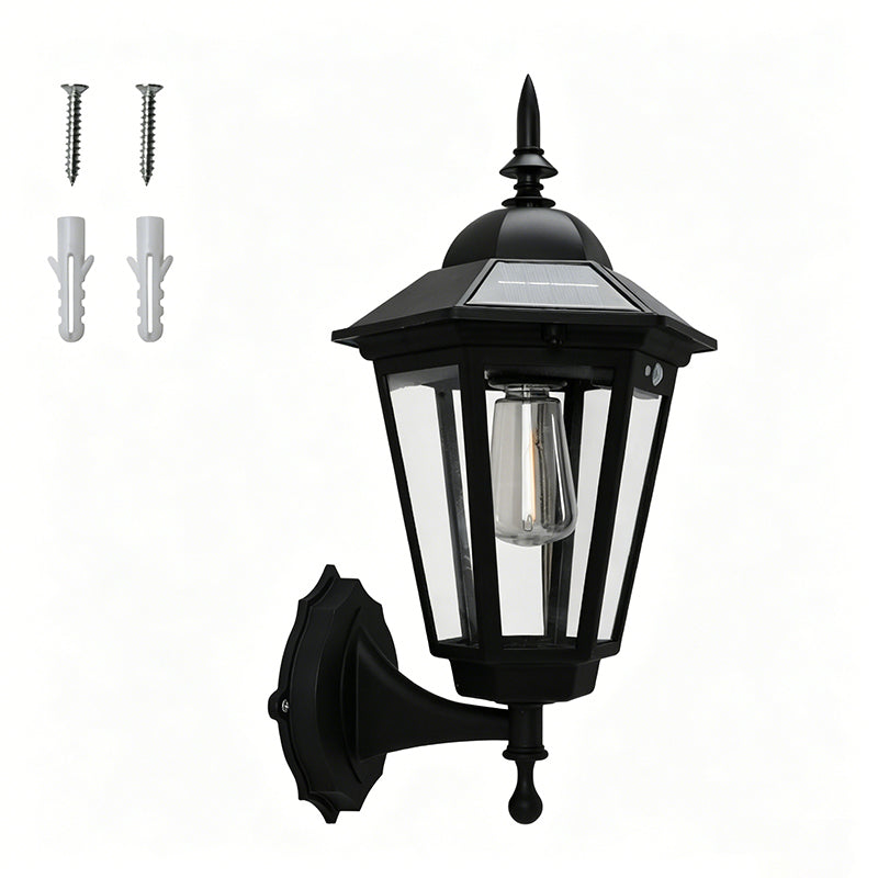 Motion Sensor Solar Wall Light