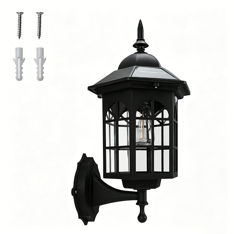 Motion Sensor Solar Wall Light