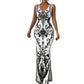 📢📢50% OFF !! ⏰Women's Classic Floral Print Maxi Dress