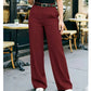 📢📢50% OFF !! ⏰Draped Wide-Leg Trousers