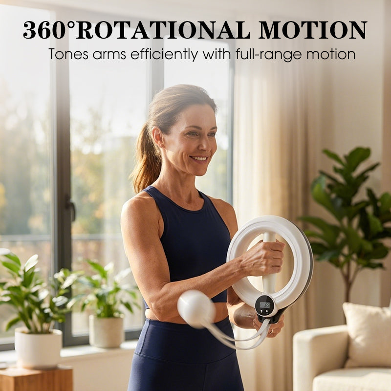 📢📢50% OFF !! 🔥360° Hand Crank Arm & Forearm Trainer with Smart Counter