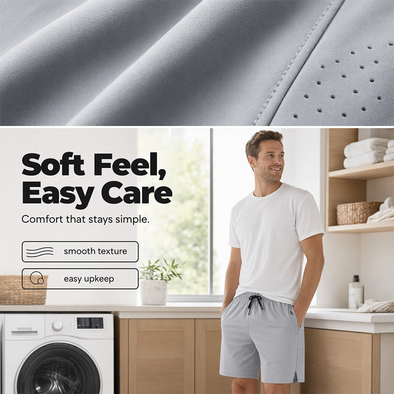 🥳2026 HOT SALE🥳💞50K+ SOLD!✨ 💝 Men's Quick Dry Sports Shorts with Zipper Pockets