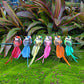 12PCS Artificial Feathered Birds with Clips