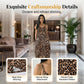 👗🐆Women's Leopard Print Spaghetti Strap Maxi Dress