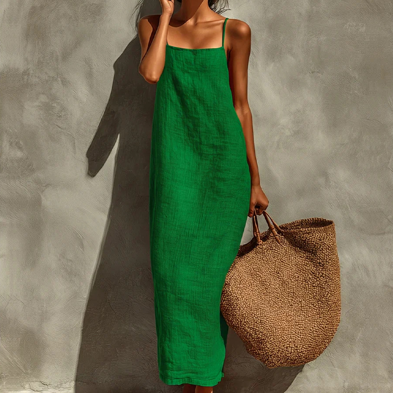 🎁50% OFF💥Women's Casual Solid Color Slip Dress