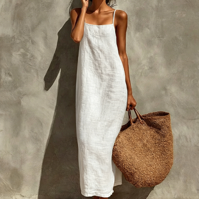 🎁50% OFF💥Women's Casual Solid Color Slip Dress