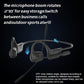 ⏳Time-Limited Special⏰Lightweight Open-Ear Headphones – Bluetooth 5.3 & Dual-DSP Mic – Noise Reduction & 11h Battery – Perfect for Calls, Walks & Work 💼