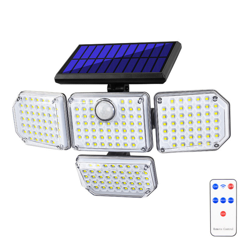 Multi-Head Solar Motion Sensor Light