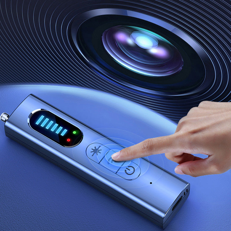 📍 Hidden Camera Finder & Bug Detector — Portable Privacy Device for Hotels, Offices & Cars