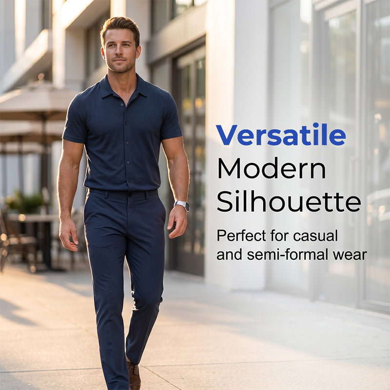 ⏰ 50% OFF – 2026 New Arrival 👔✨ Men's Lightweight 2-Piece Casual Suit – Effortless Style in Seconds! | Breathable Fabric, All-Day Comfort ☀️🌿