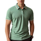 🎁2026 New Arrivals 50% OFF💥Men Fashion Contrast Lapel Quick Drying Short Sleeve T-Shirt