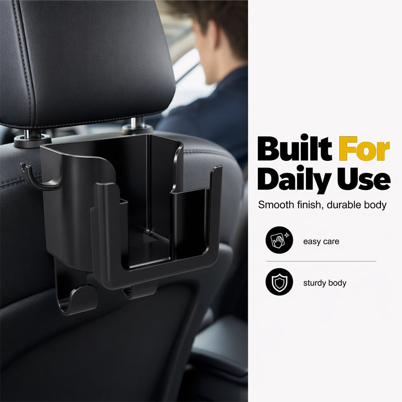 Space-Saving Car Cup Holder