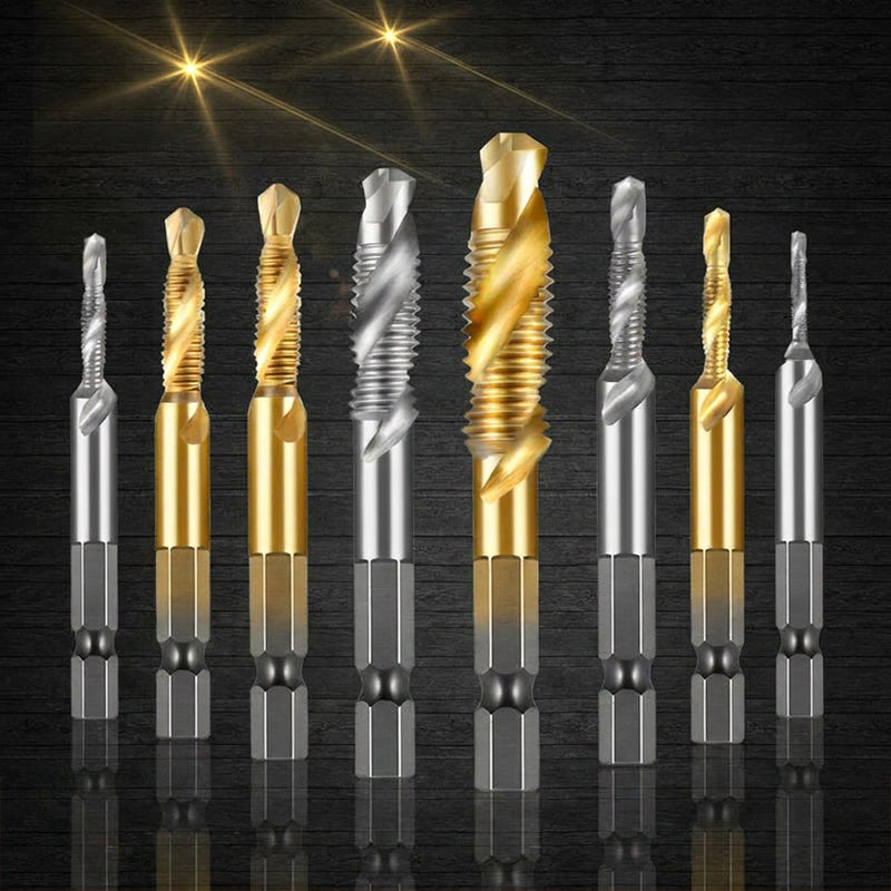 🎁2026 New Arrivals 60% OFF💥Hex Shank Combination Drill and Tap Bit Set