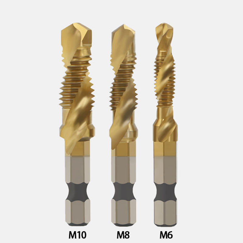 🎁2026 New Arrivals 60% OFF💥Hex Shank Combination Drill and Tap Bit Set