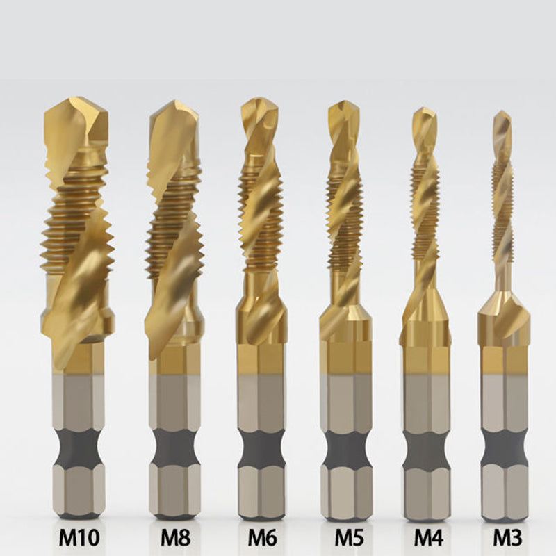 🎁2026 New Arrivals 60% OFF💥Hex Shank Combination Drill and Tap Bit Set