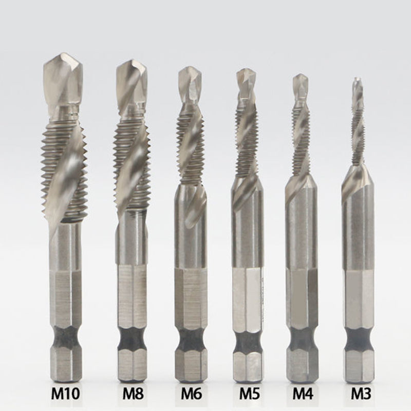 🎁2026 New Arrivals 60% OFF💥Hex Shank Combination Drill and Tap Bit Set