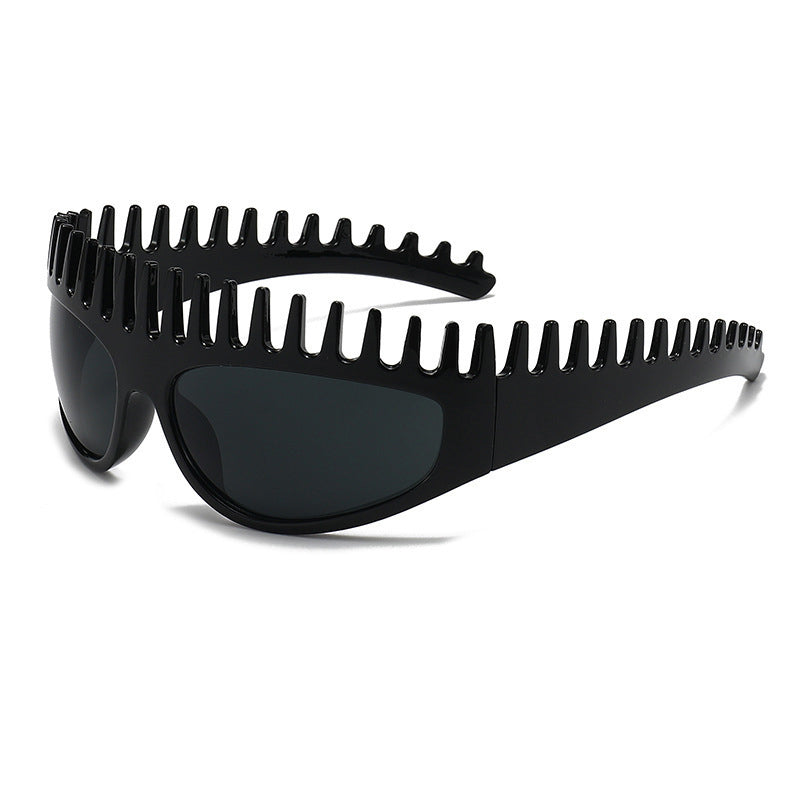 ⏳Limited-time 50% off⏰Creative Comb Frame Square Sunglasses🕶️☀️