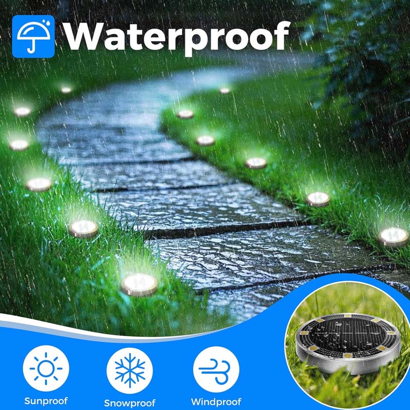📢📢50% OFF !! ⏰Outdoor Garden Solar Ground Light