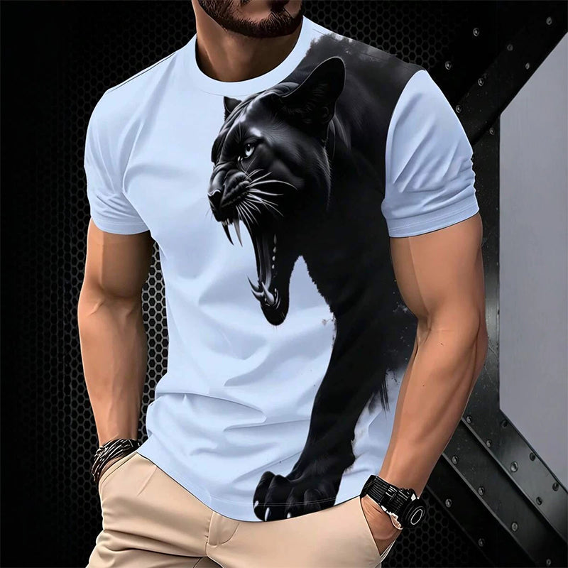 🎉 LIMITED TIME 50% OFF! 👕 Men's Breathable Graphic Printed T-Shirt – Ergonomic Athletic Fit & Fade-Resistant Digital Print 💪
