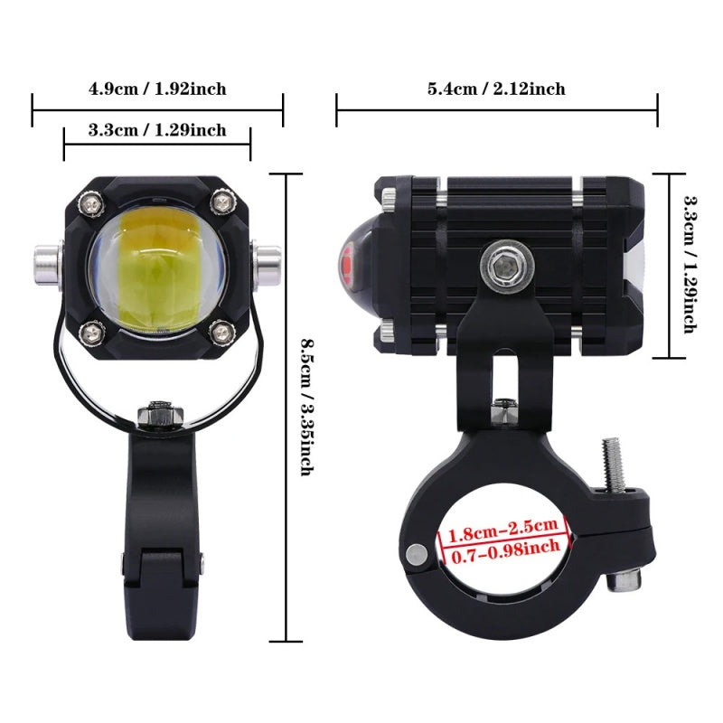 📢📢50% OFF !! ⏰🎉 2026 Sale — Over 20,000 Sold! 🏍️ Universal Motorcycle LED Spotlights – Dual Beam & All-Weather Waterproof 💡